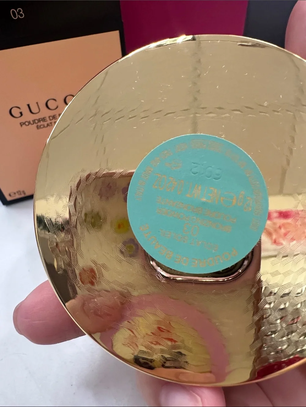 Gucci Poudre de Beauté Éclat Soleil Compact Bronzer - Tan & Gold